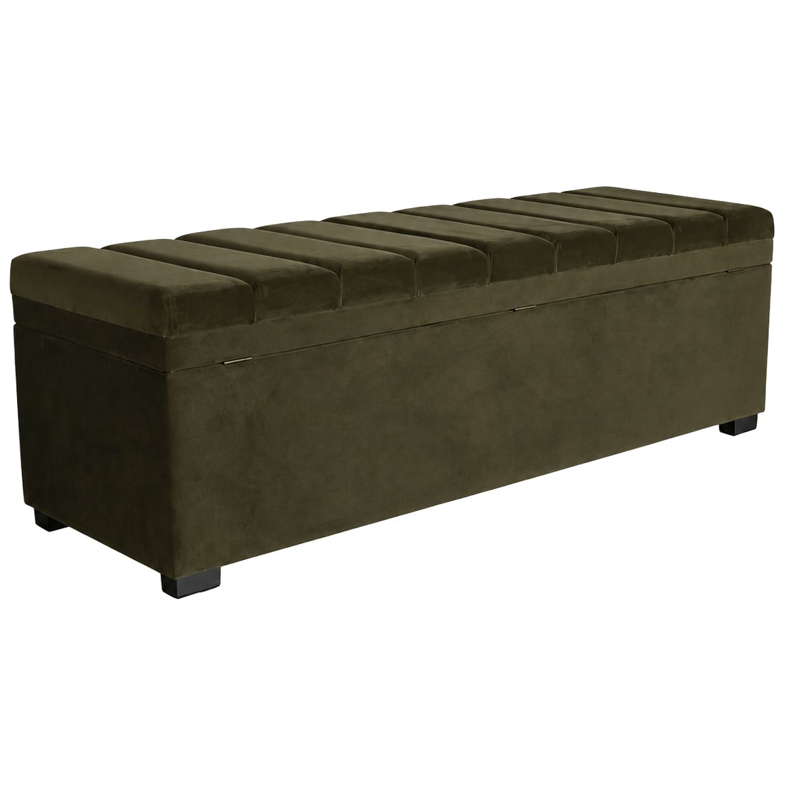 Jerold Velvet Storage Ottoman