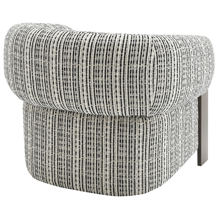 Black & White Jimrel Armchair