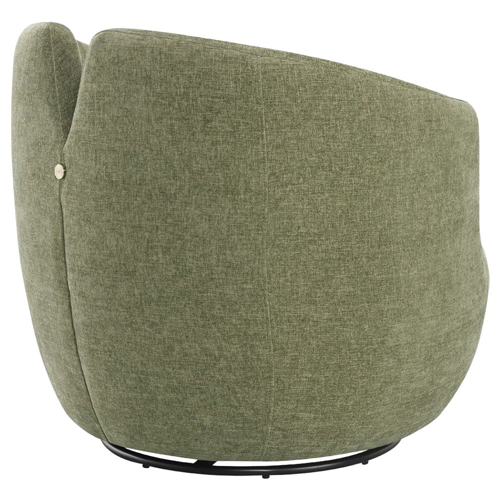 Junrel Chenille Swivel Armchair