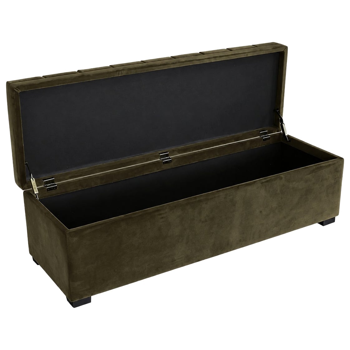Jerold Velvet Storage Ottoman