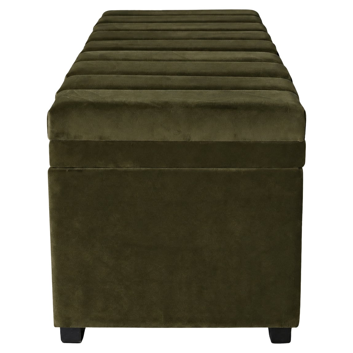 Jerold Velvet Storage Ottoman