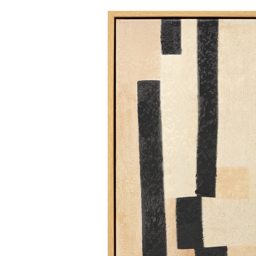 Woven Framed Canvas Wall Art