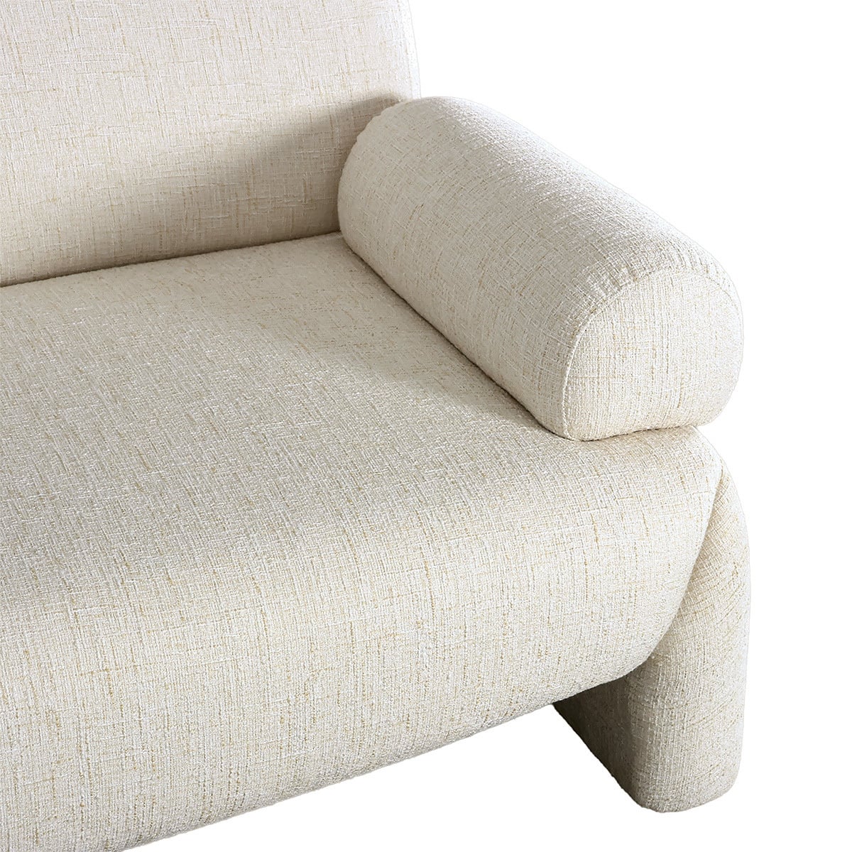 Jaziel 3 Seater Upholstered Sofa