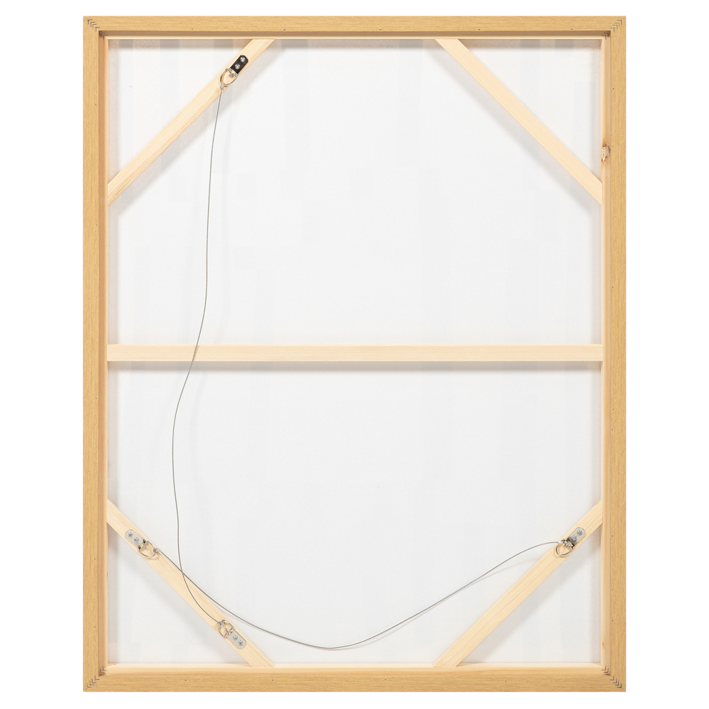 Woven Framed Canvas Wall Art