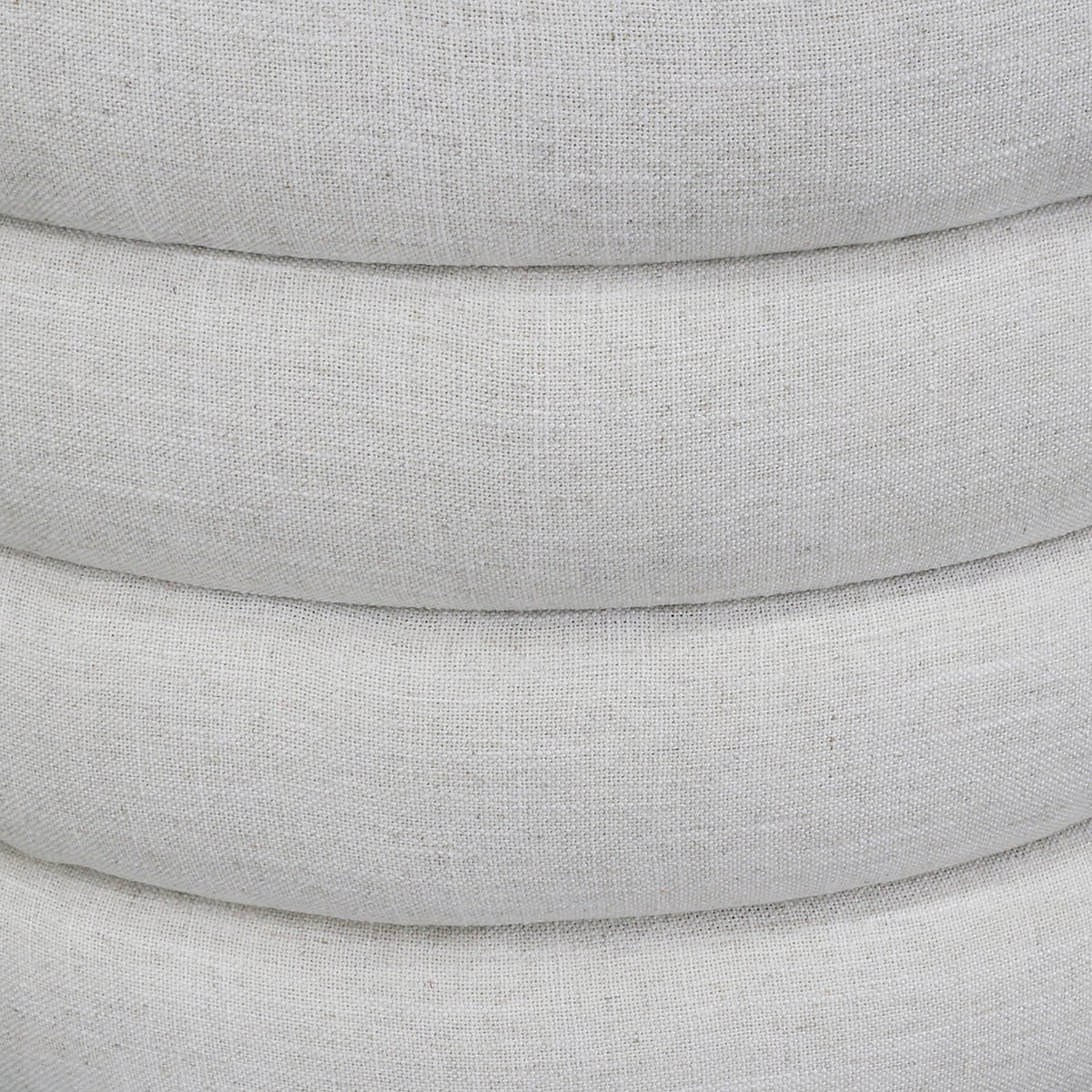 Joriel Linen-Blend Storage Ottoman