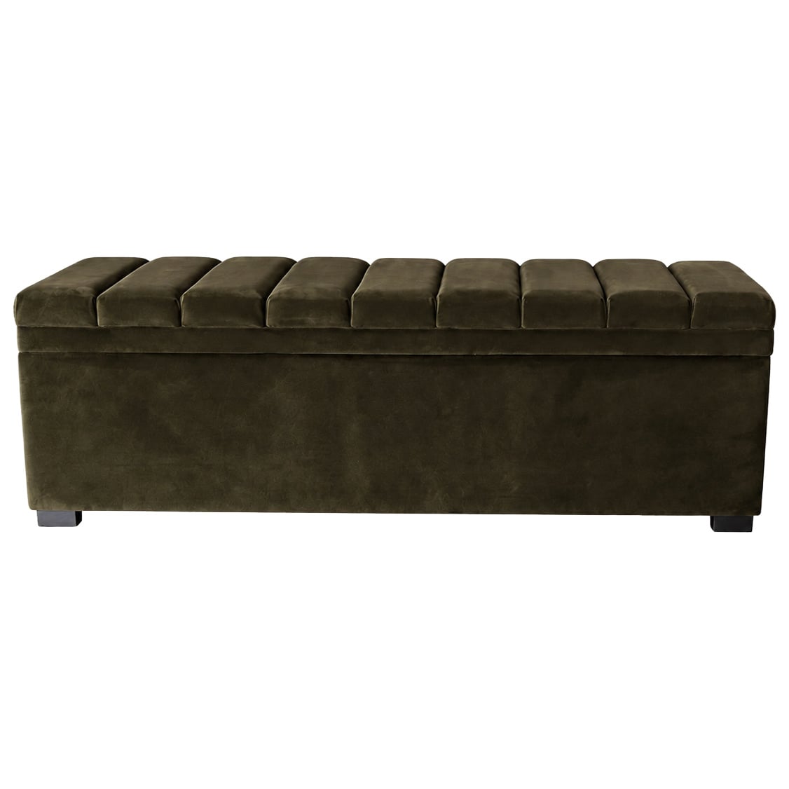 Jerold Velvet Storage Ottoman