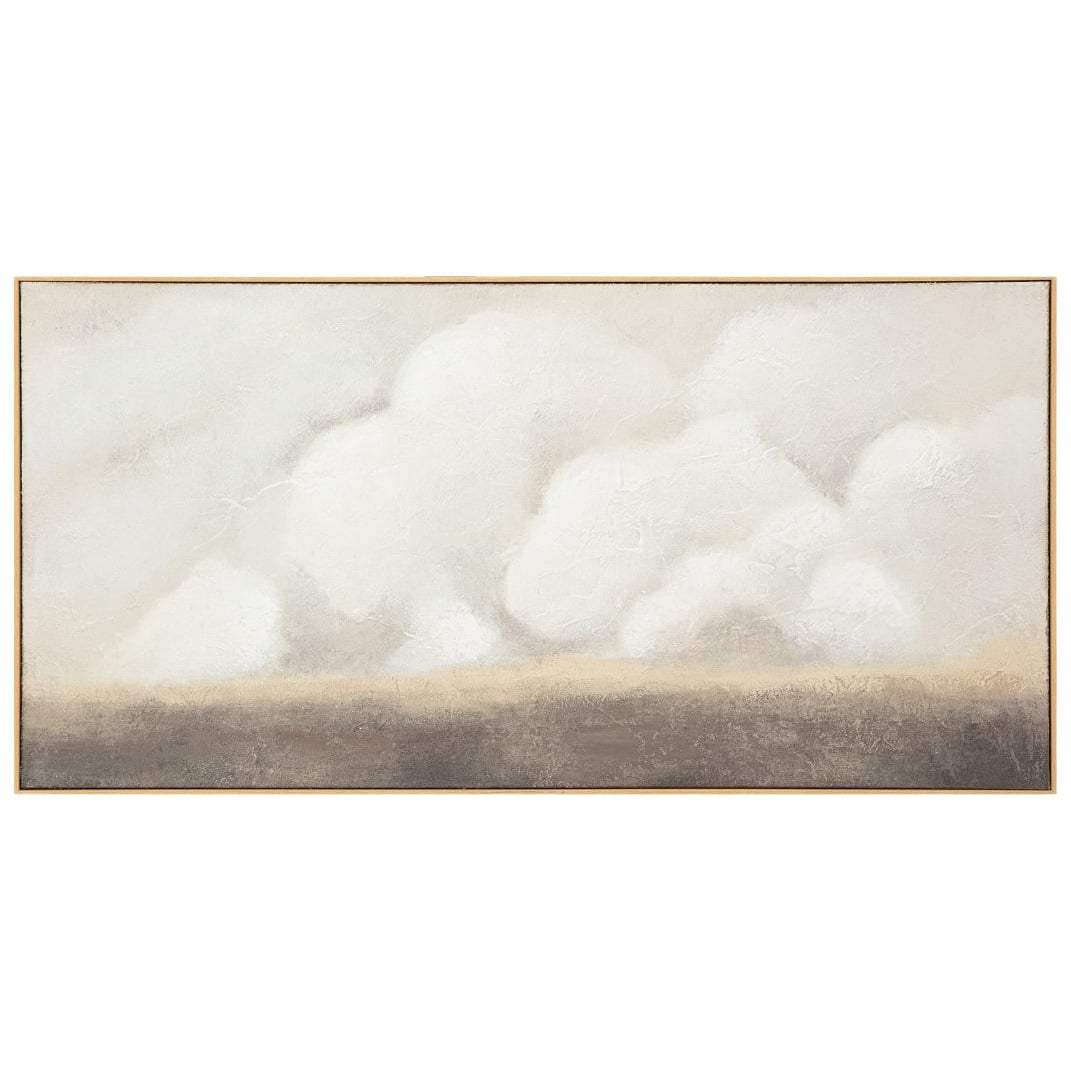 Clouds Framed Canvas Wall Art