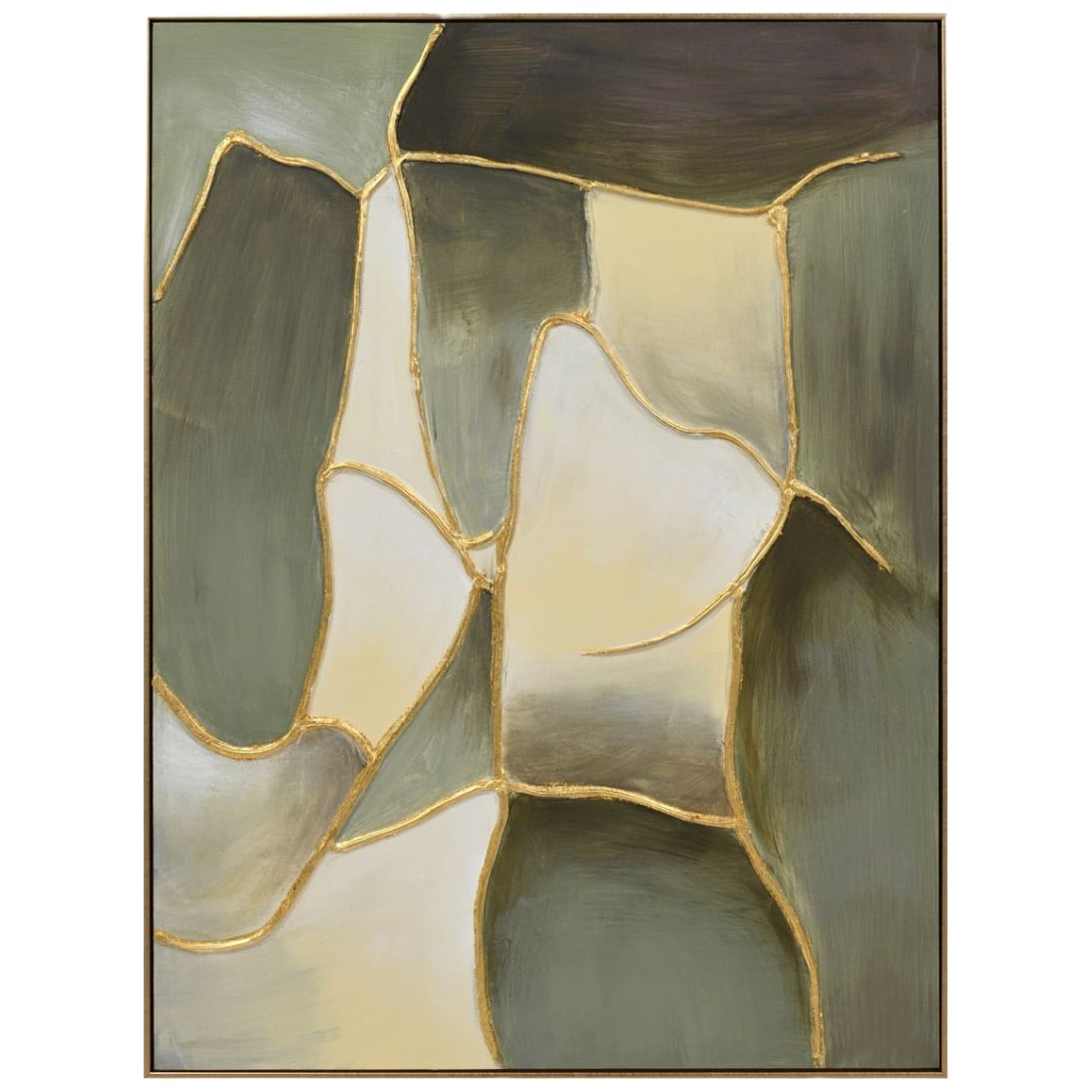 Kintsugi Series I Framed Canvas Wall Art