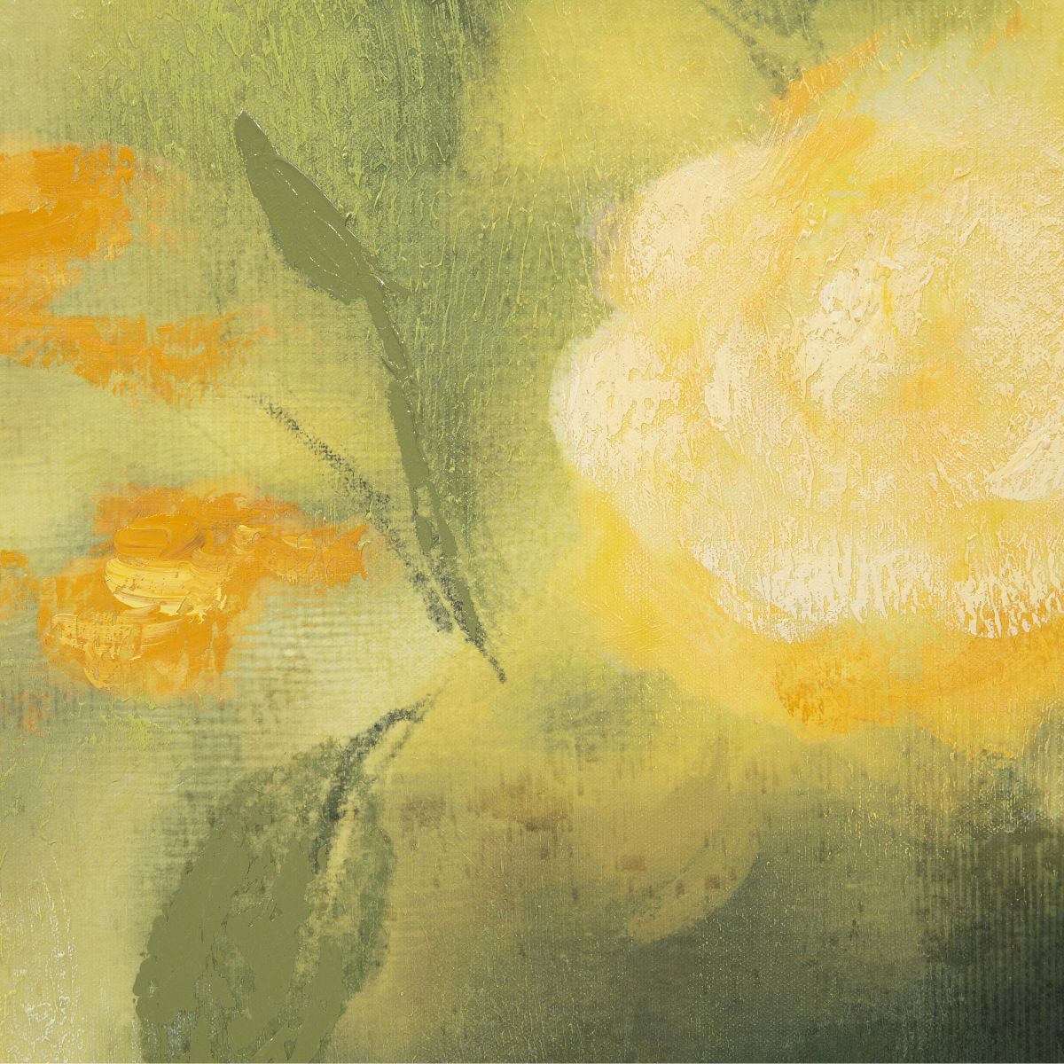 Soft Focus Framed Canvas Wall Art