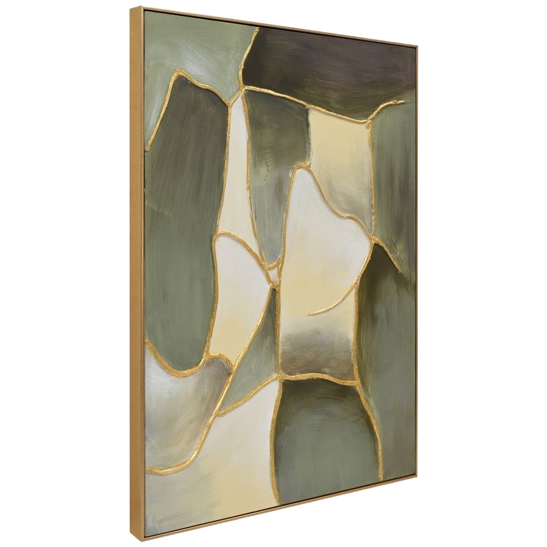 Kintsugi Series I Framed Canvas Wall Art