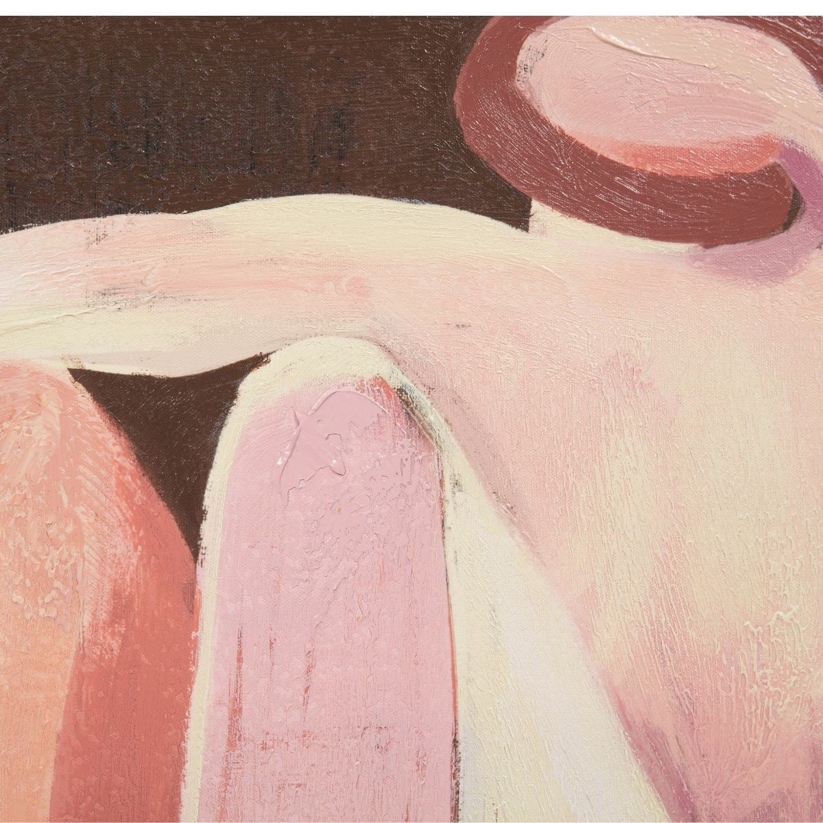 Abstract Forms Framed Canvas Wall Art