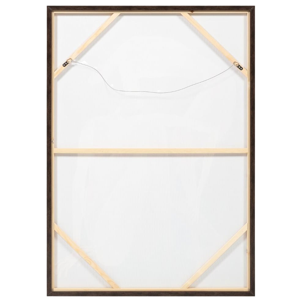Abstract Forms Framed Canvas Wall Art