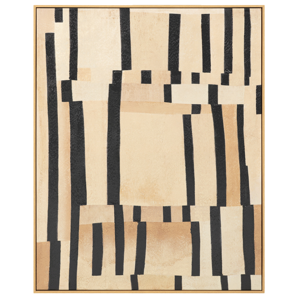 Woven Framed Canvas Wall Art
