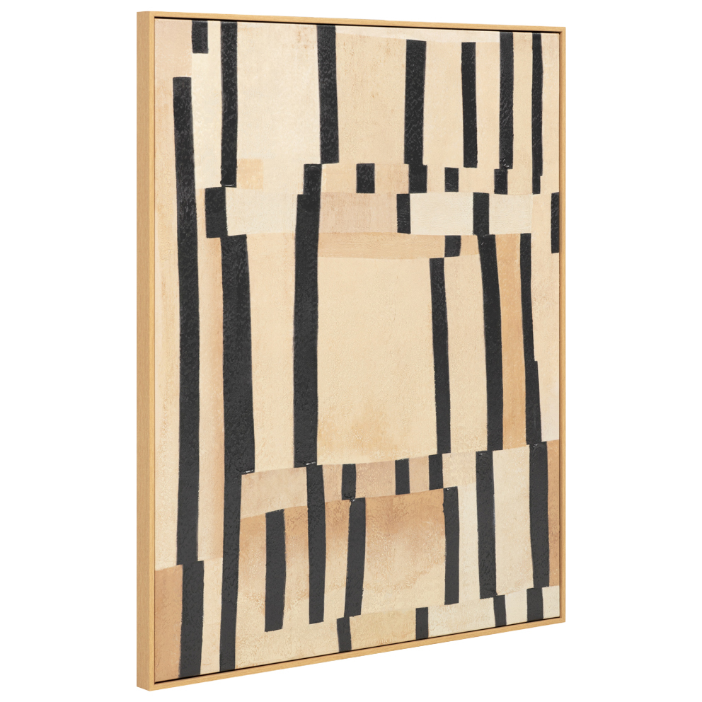 Woven Framed Canvas Wall Art