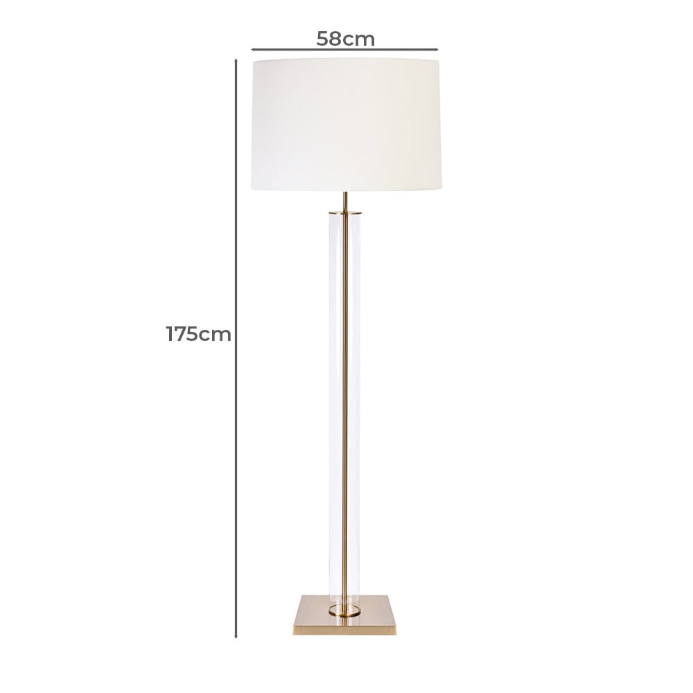 Janzen Metal Floor Lamp