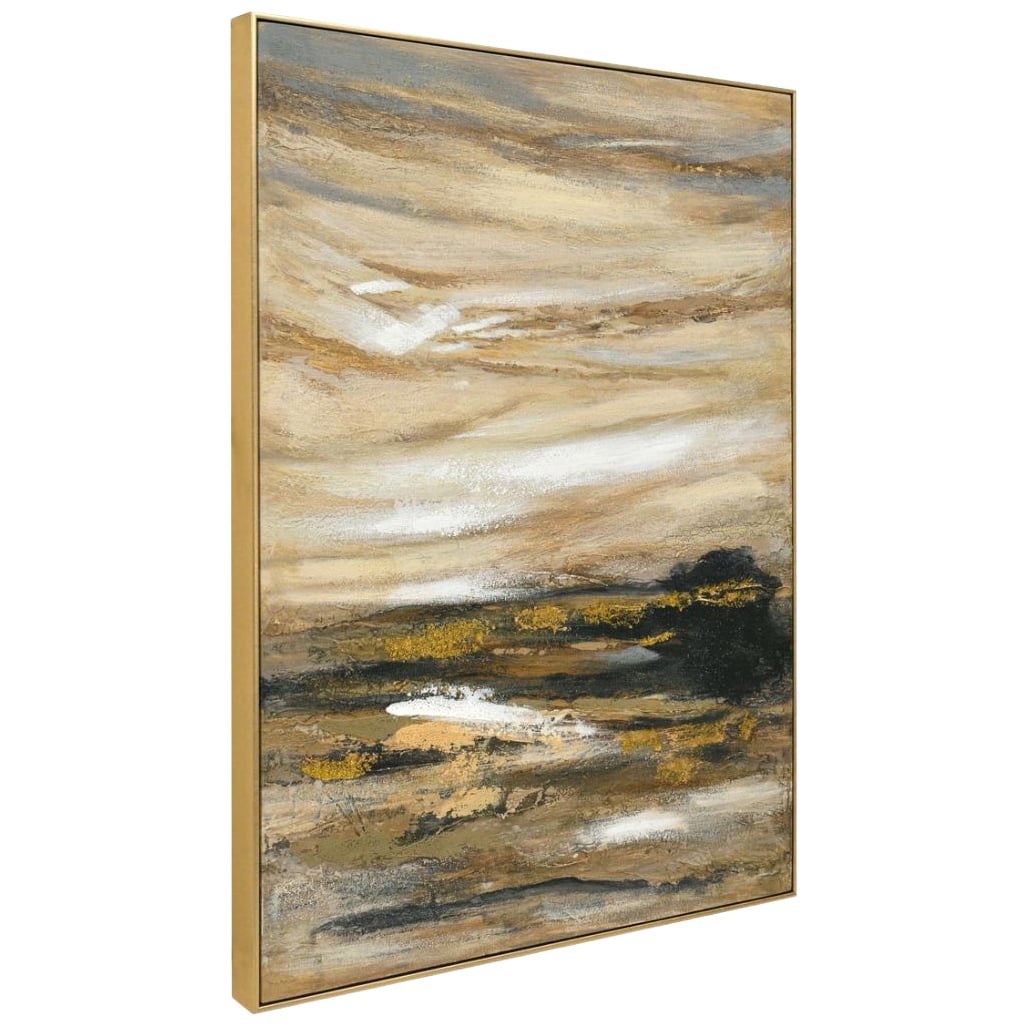 Gilded Light Series II Framed Canvas Wall Art