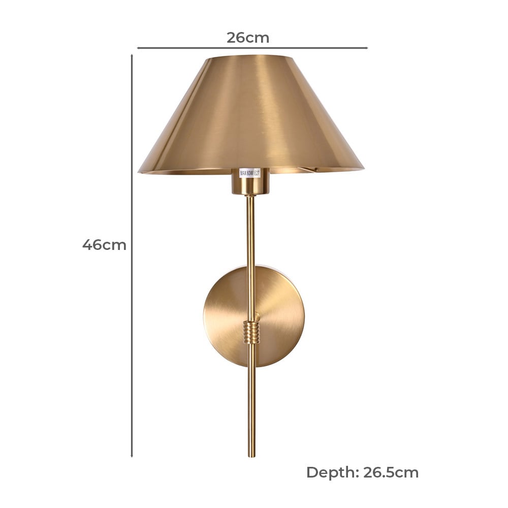 Janvel Metal Wall Sconce