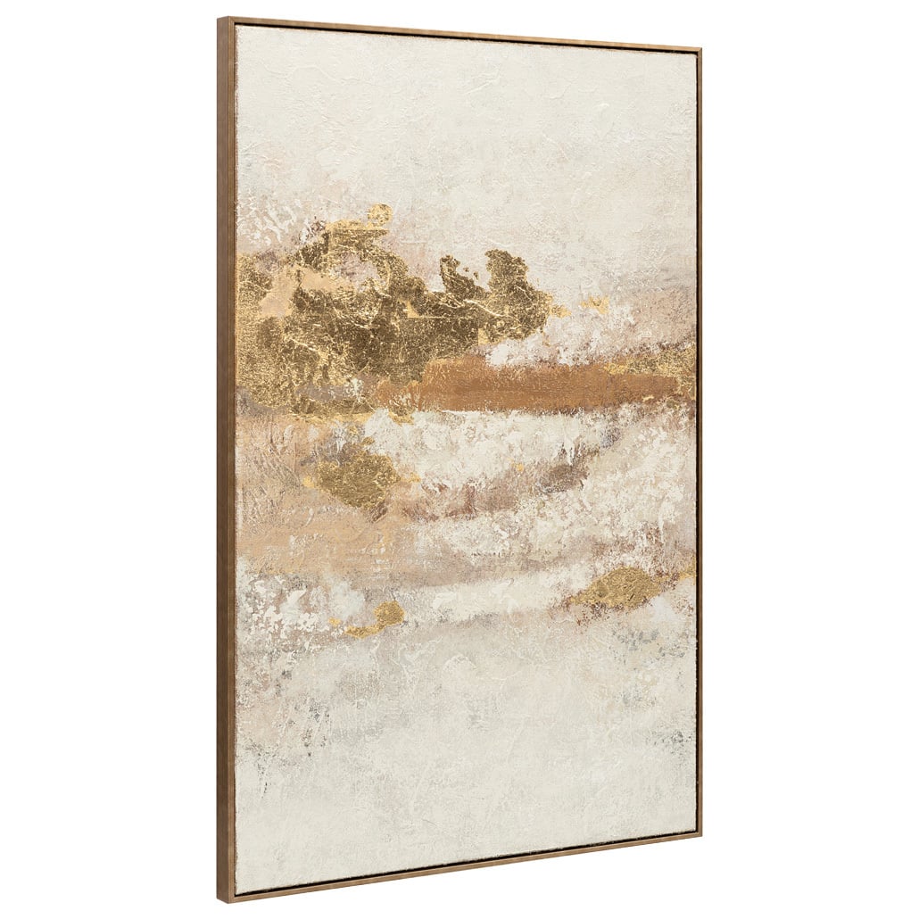 Golden Touch Framed Canvas Wall Art Triptych
