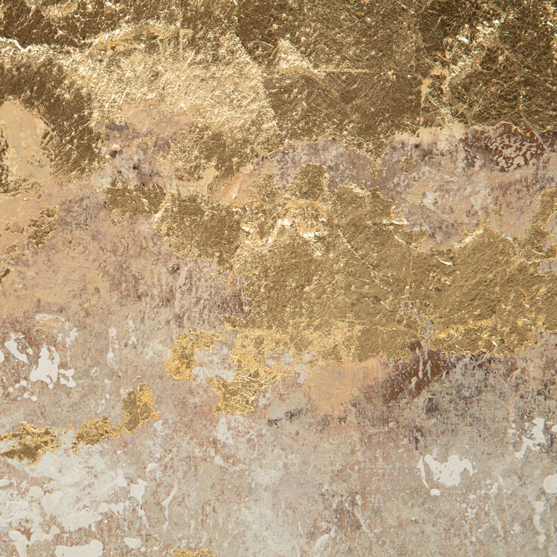 Golden Touch Framed Canvas Wall Art Triptych
