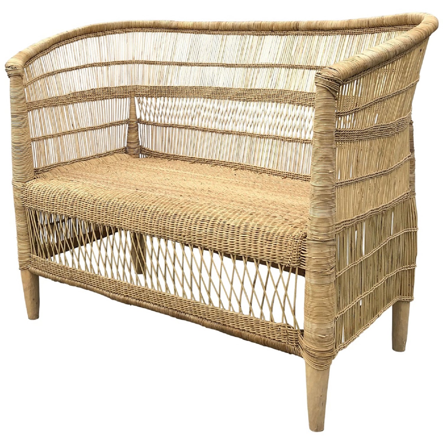 Authentic-Malawi-Reed-2-Seater-Chair