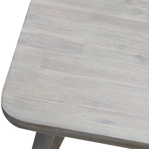 grey timber dining table