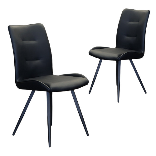 By Designs Mccallum Faux Leather Dining Chairs Temple & ster
