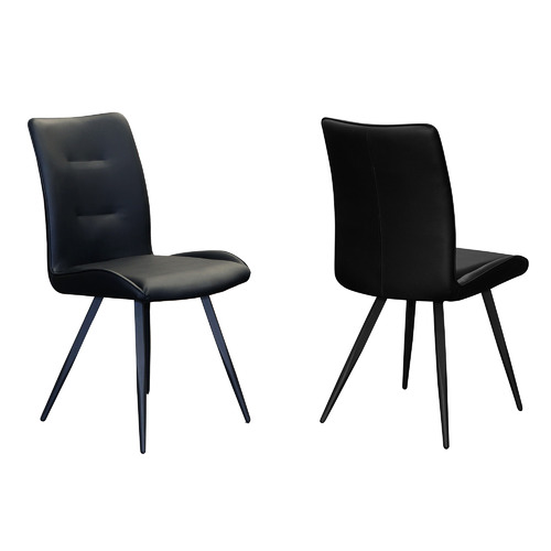 By Designs Mccallum Faux Leather Dining Chairs | Temple & Webster