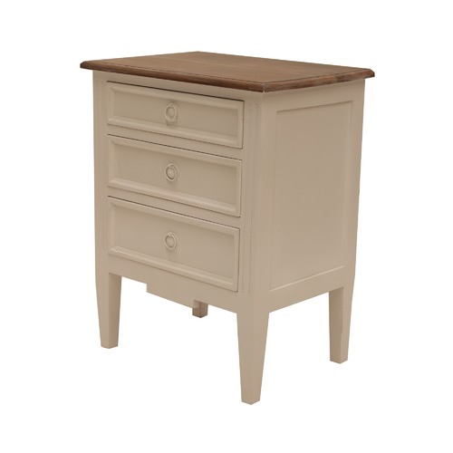 Hamptons Wood Bedside Table Temple & ster