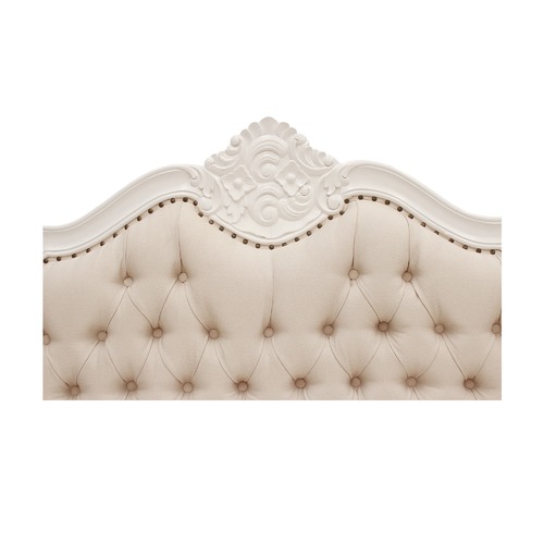 French Provincial Louis Upholstered Headboard Temple & ster