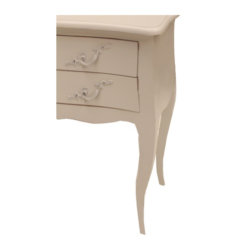 French Provincial Chateaux 2 Drawer Bedside Table Temple & ster