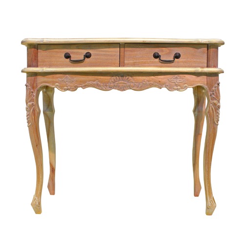 French Provincial Adele 2 Drawer Console Table Temple & ster