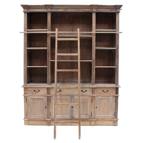 French Provincial Estate Bookcase Temple & ster