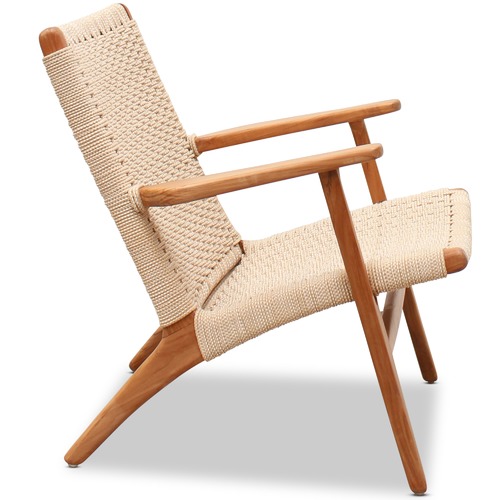 Ellesha Timber & Nylon Outdoor Armchair