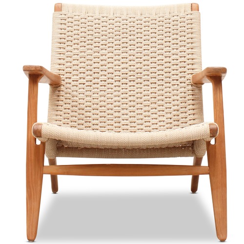 Ellesha Timber & Nylon Outdoor Armchair