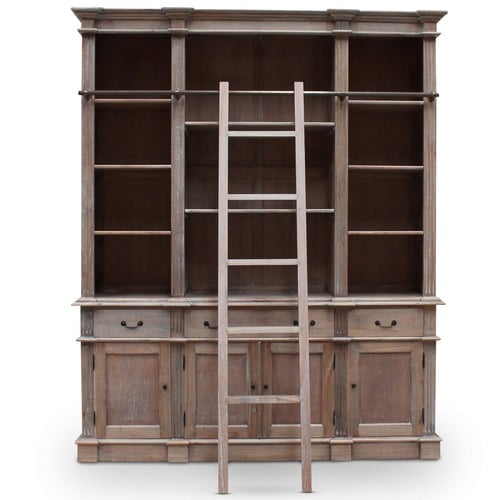 French-Provincial-Estate-Bookcase-MBKC-129-E