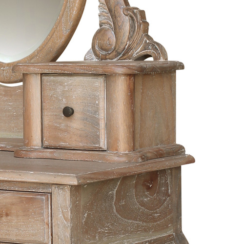 French Provincial Paris Dressing Table and Stool