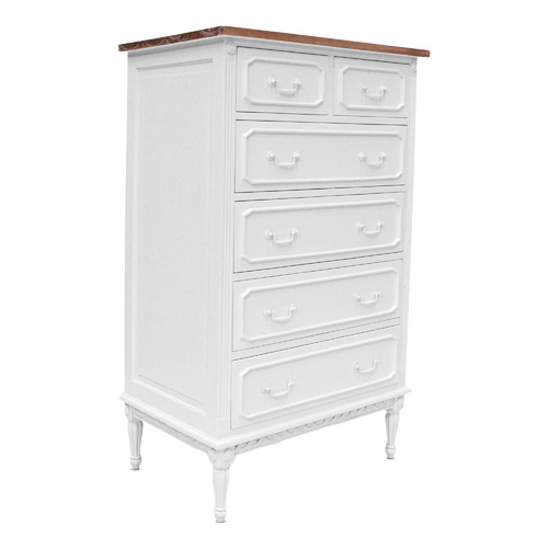 Marseille 6 Drawer Tallboy