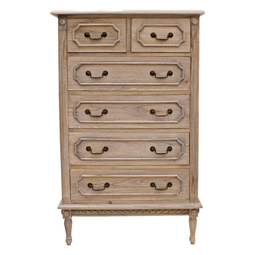 Marseille 6 Drawer Tallboy