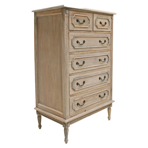 Marseille 6 Drawer Tallboy