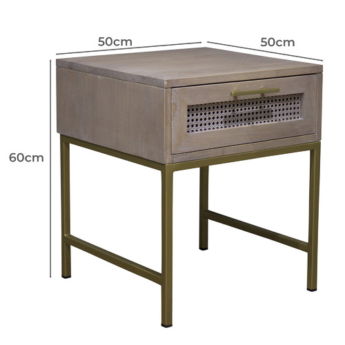 Hendry Bedside Table