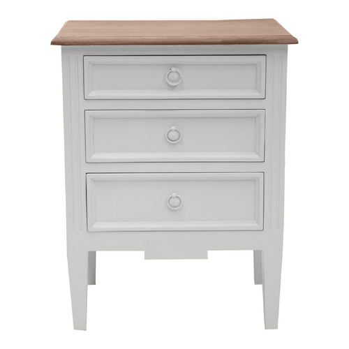 French Provincial Hampton Bedside Table