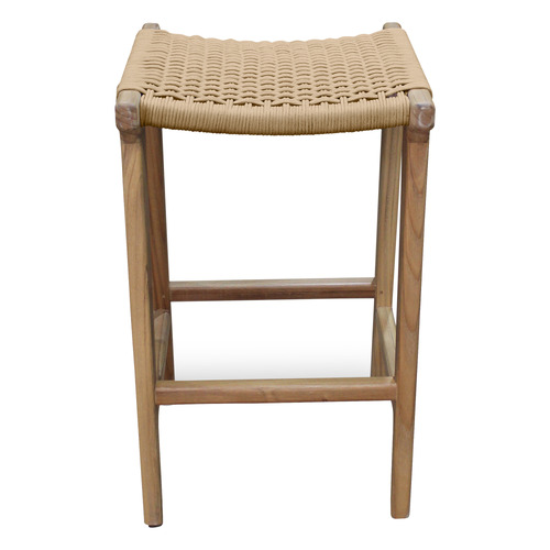 Carrington Furniture 66cm Ellesha Timber & Nylon Outdoor Barstool ...