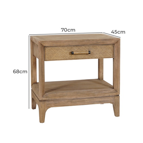 Eryn 1 Drawer Bedside Table