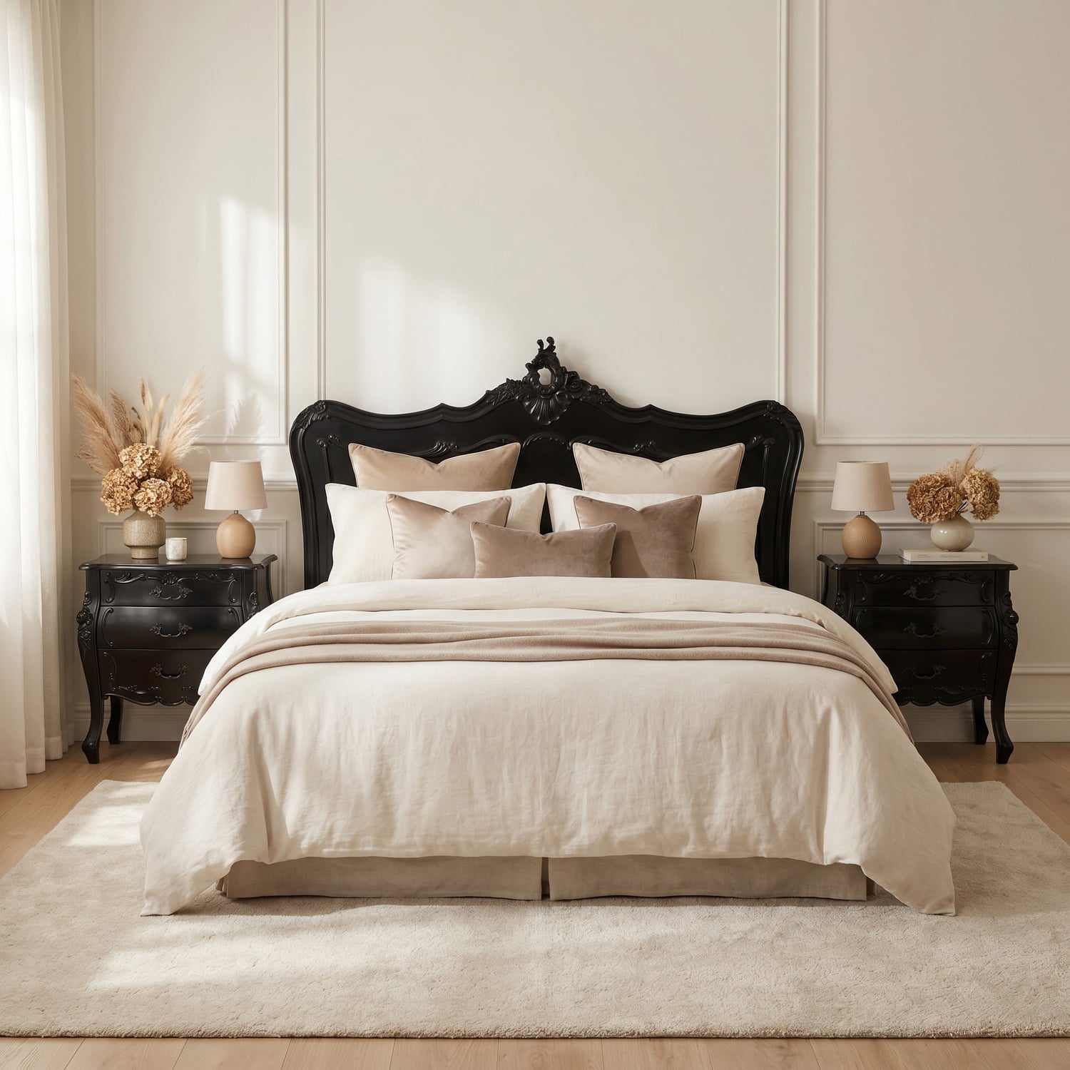 French Provincial Classic Headboard