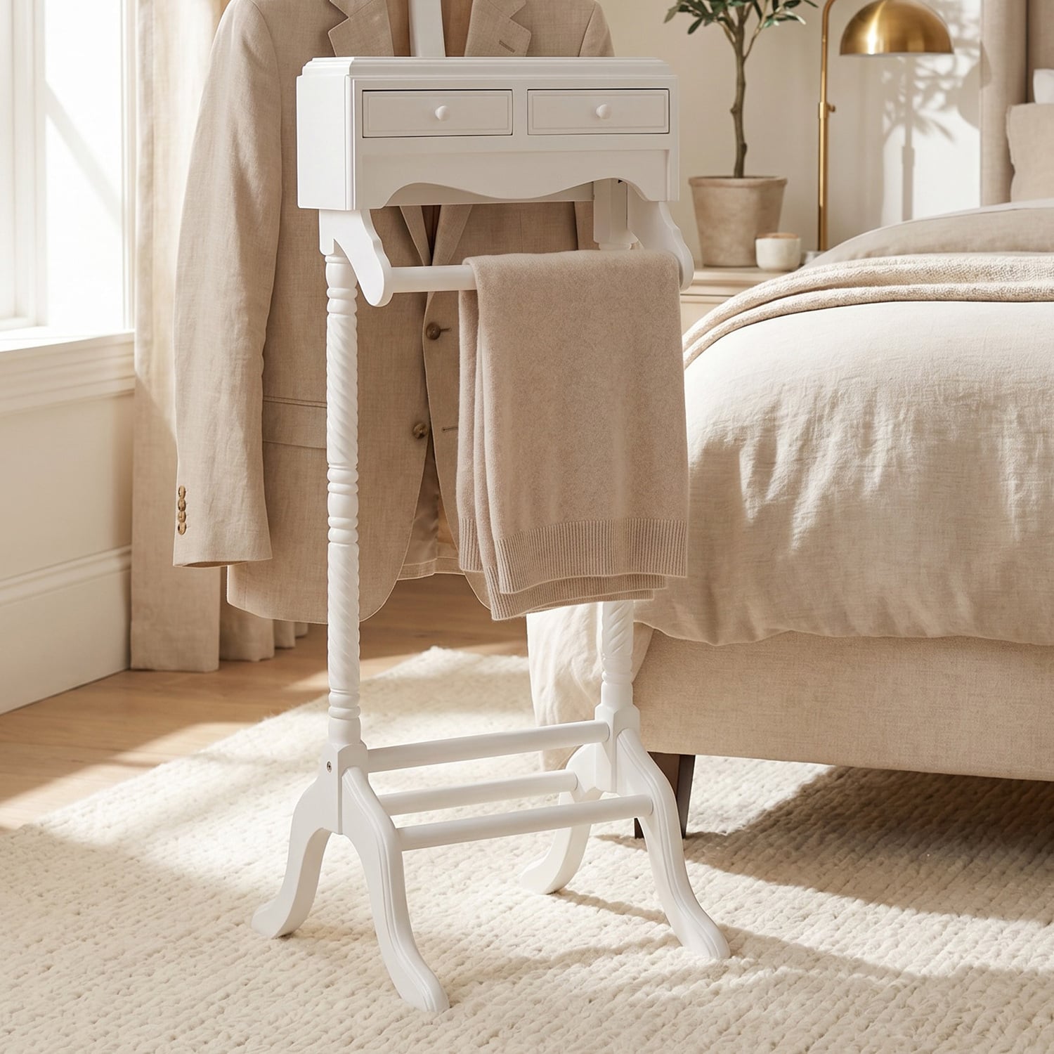 French Provincial Valet Stand
