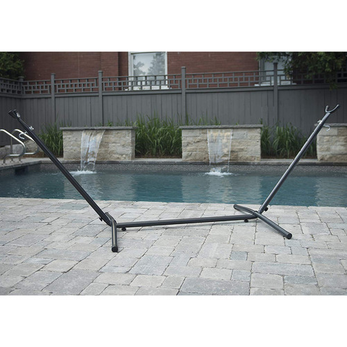Charcoal Universal Metal Hammock Stand