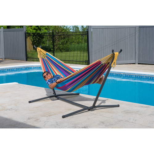 Combo-Cotton-Double-Hammock-with-Stand-UHSDO8