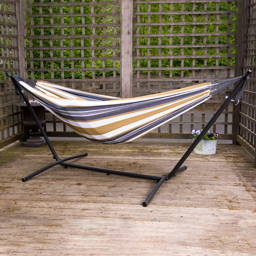 Combo-Cotton-Double-Hammock-with-Stand-UHSDO8