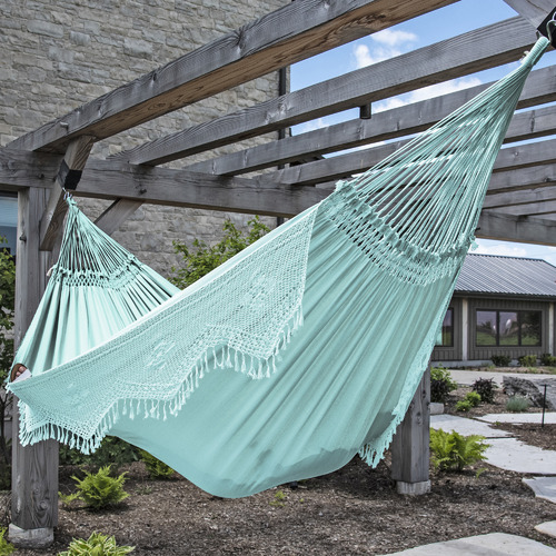 Authentic Brazilian Elegant Double Hammock