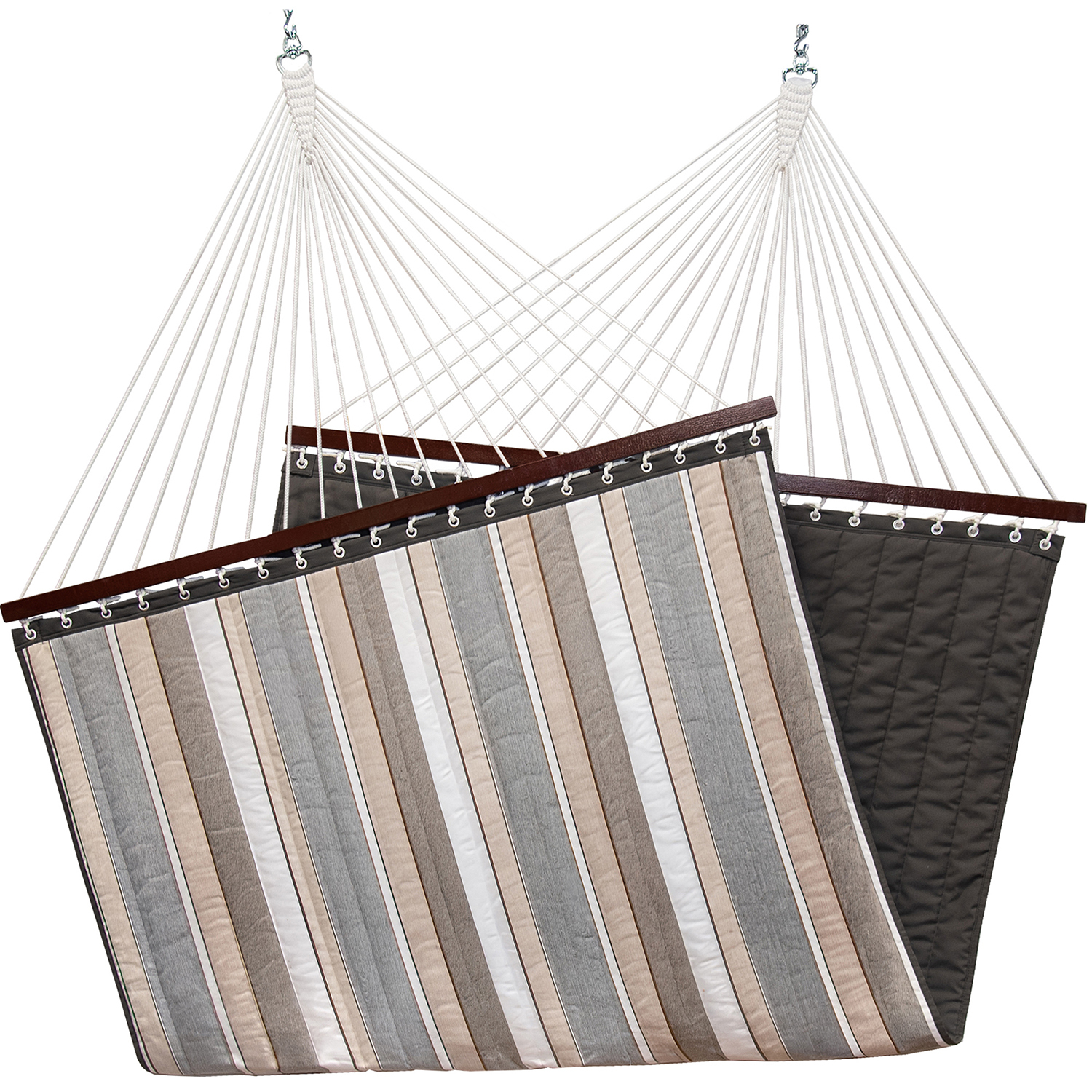 Dove Quilted Sunbrella Double Hammock